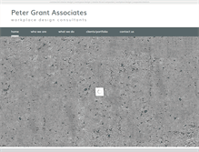 Tablet Screenshot of peter-grant.com